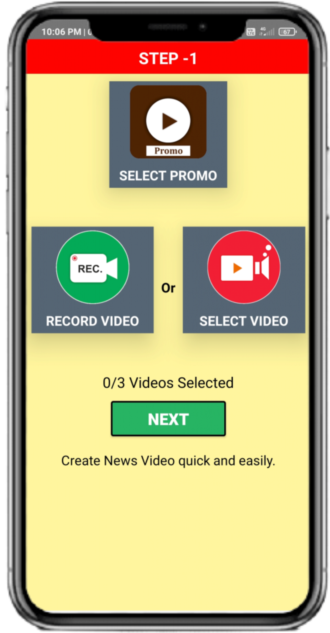 News Marketing Breaking News Maker Android App.
